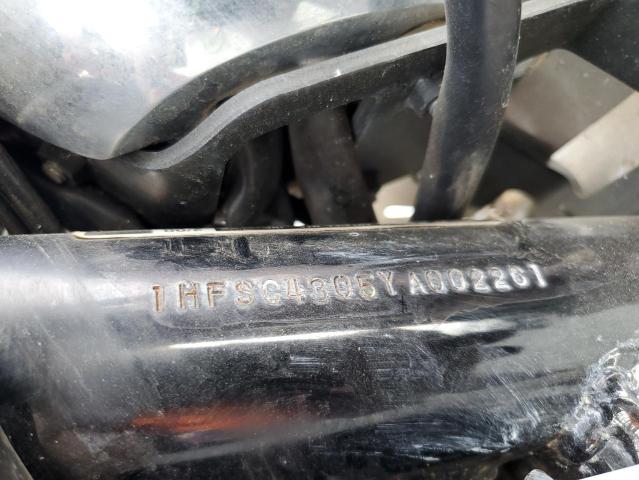 2000 HONDA VT1100 C2 1HFSC4305YA002261