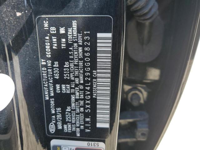 2016 KIA OPTIMA SXL 5XXGV4L29GG068231