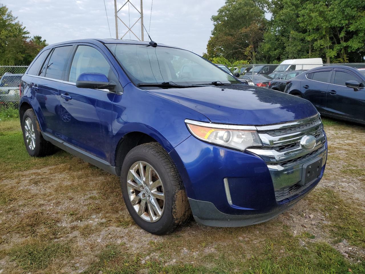 Lot #3240105578 2013 FORD EDGE LIMIT