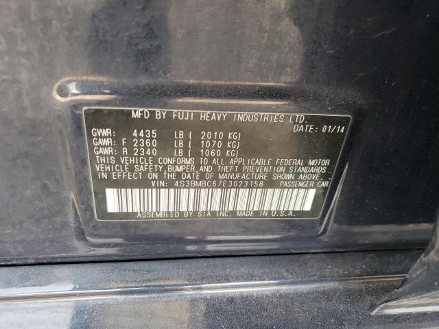 2014 SUBARU LEGACY 2.5 #3281452006