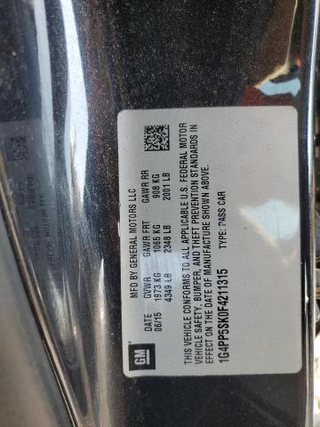 2015 BUICK VERANO 1G4PP5SK0F4211315