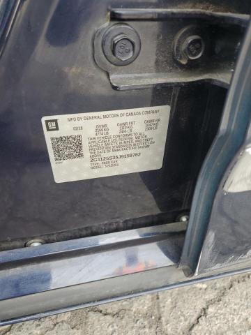 2018 CHEVROLET IMPALA PRE 2G1125S35J9159762