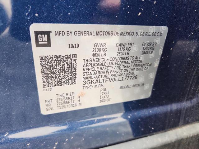 2020 GMC TERRAIN SL 3GKALTEV0LL177726