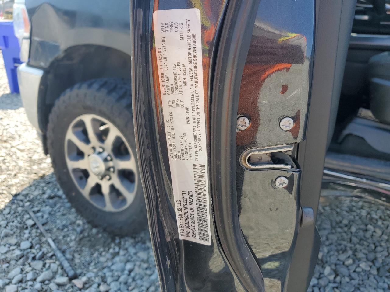 RAM 2500 BIG HORN/LONE STAR