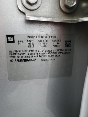 2017 CHEVROLET VOLT LT 1G1RA6S54HU207732