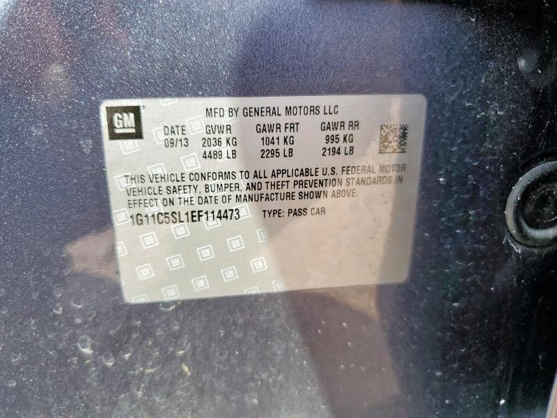 2014 CHEVROLET MALIBU 1LT - 1G11C5SL1EF114473