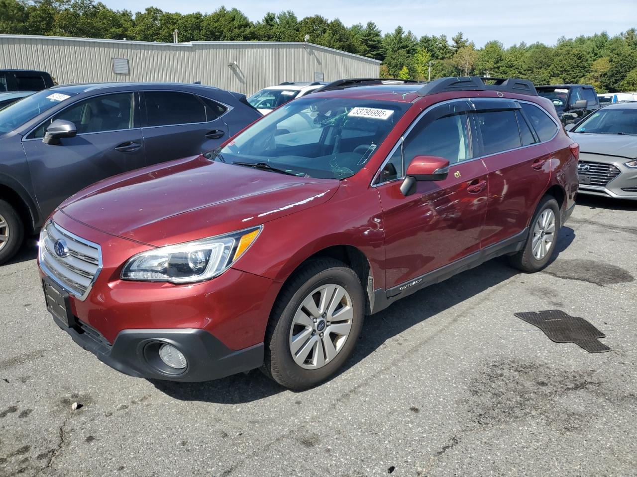 Lot #3254547182 2017 SUBARU OUTBACK 2.5I PREMIUM