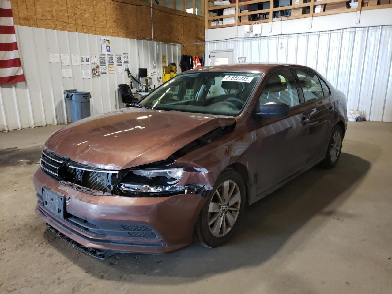 Lot #3291722231 2016 VOLKSWAGEN JETTA S