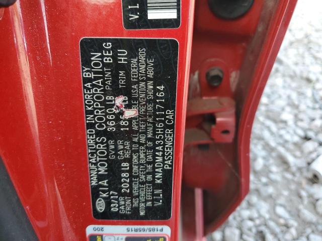 2017 KIA RIO LX KNADM4A35H6117164