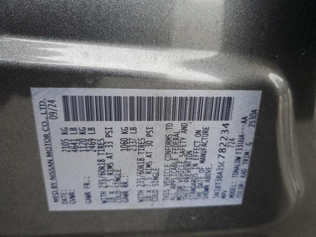 2025 NISSAN ROGUE SV 5N1BT3BA3SC782234