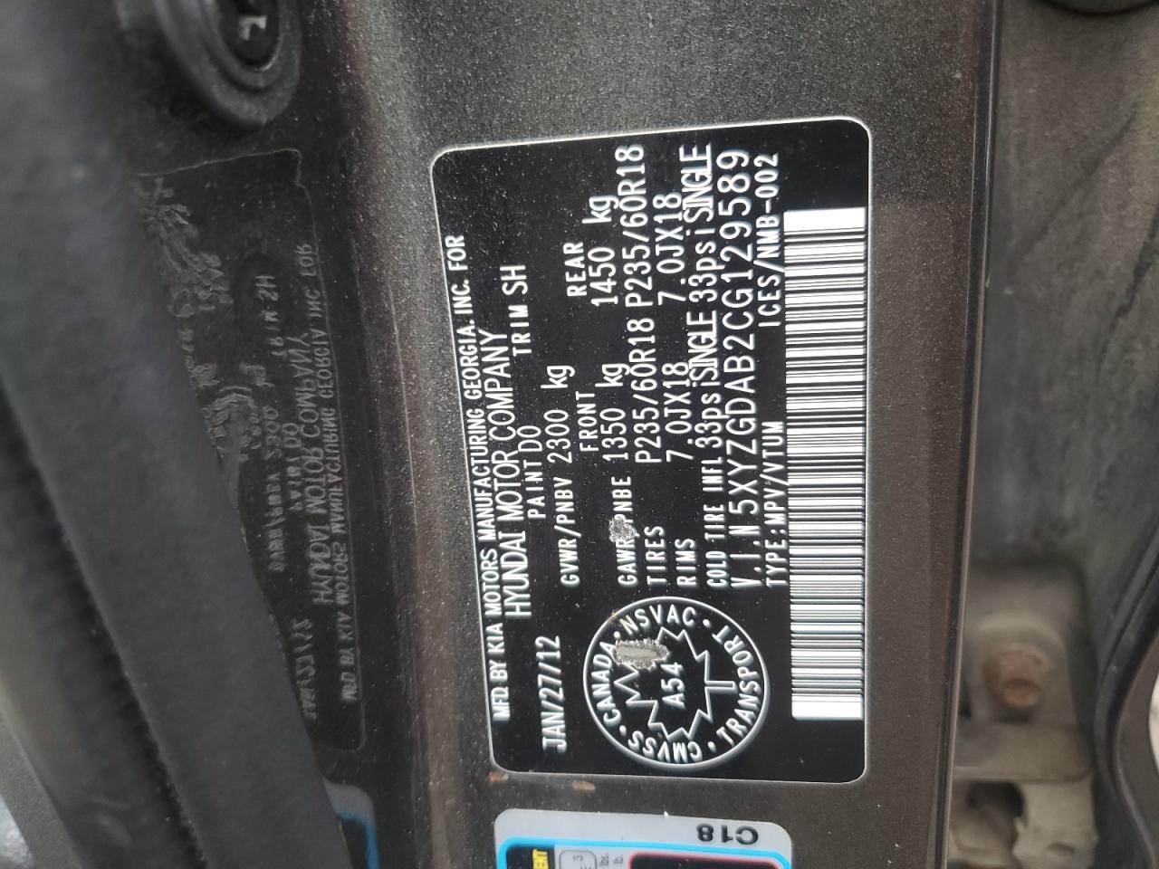 HYUNDAI SANTA FE GLS