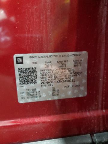 2019 CHEVROLET EQUINOX PR 2GNAXPEX6K6100331
