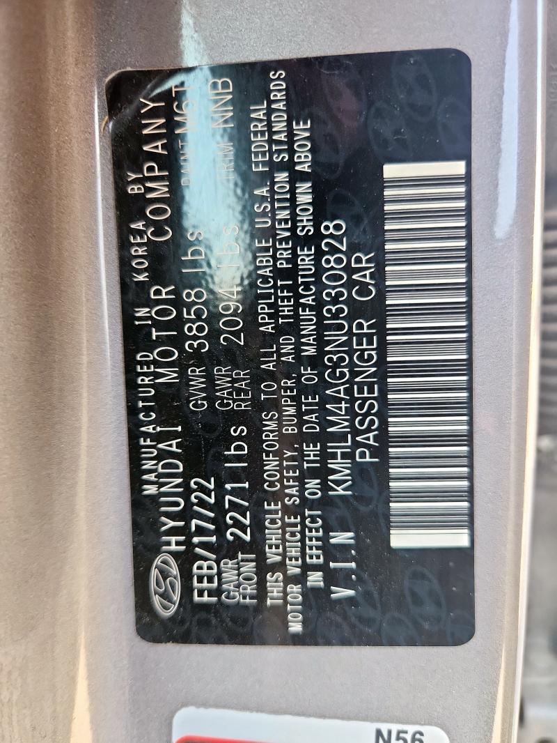 2022 HYUNDAI ELANTRA SE #3275793539