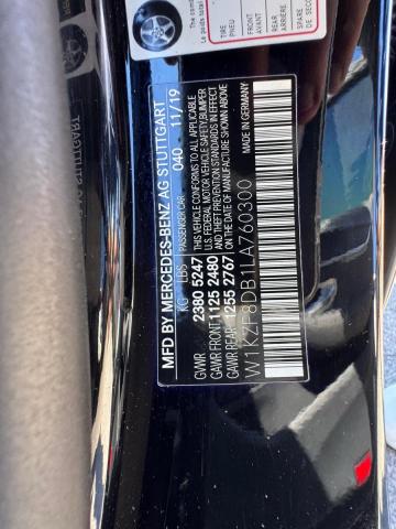 2020 MERCEDES-BENZ E 350 W1KZF8DB1LA760300