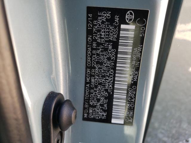 2015 TOYOTA PRIUS JTDKN3DU0F1913093