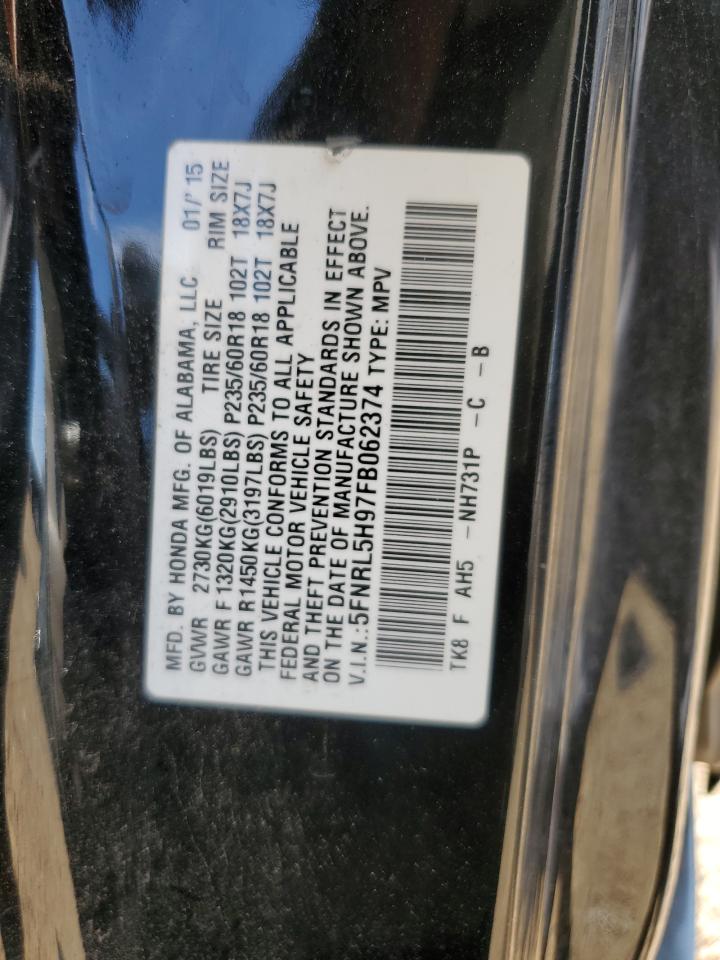 HONDA ODYSSEY TOURING