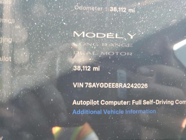 2024 TESLA MODEL Y #3296431677