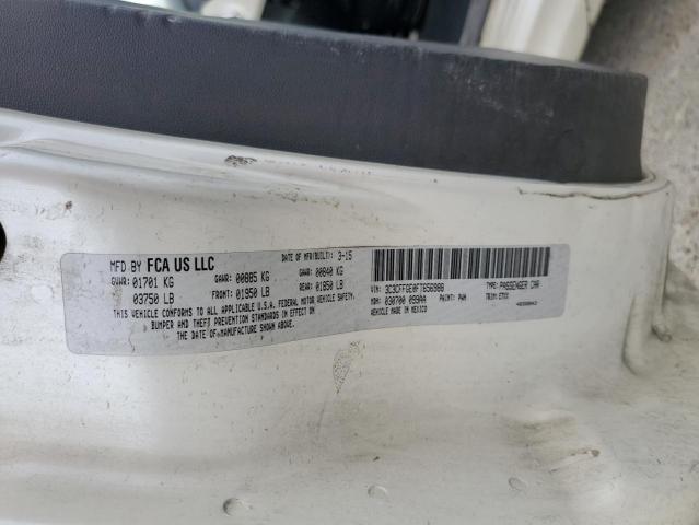 2015 FIAT 500 ELECTR 3C3CFFGE0FT656988