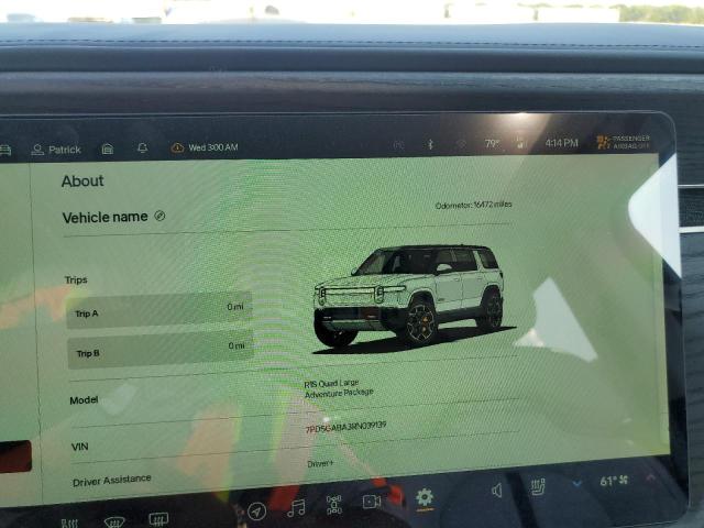 2024 RIVIAN R1S ADVENT - 7PDSGABA3RN039139