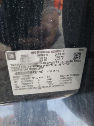 2015 CHEVROLET SUBURBAN C 1GNSCKKC9FR301509