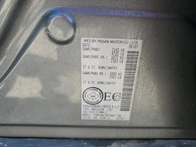2020 NISSAN ROGUE S 5N1AT2MV8LC805112