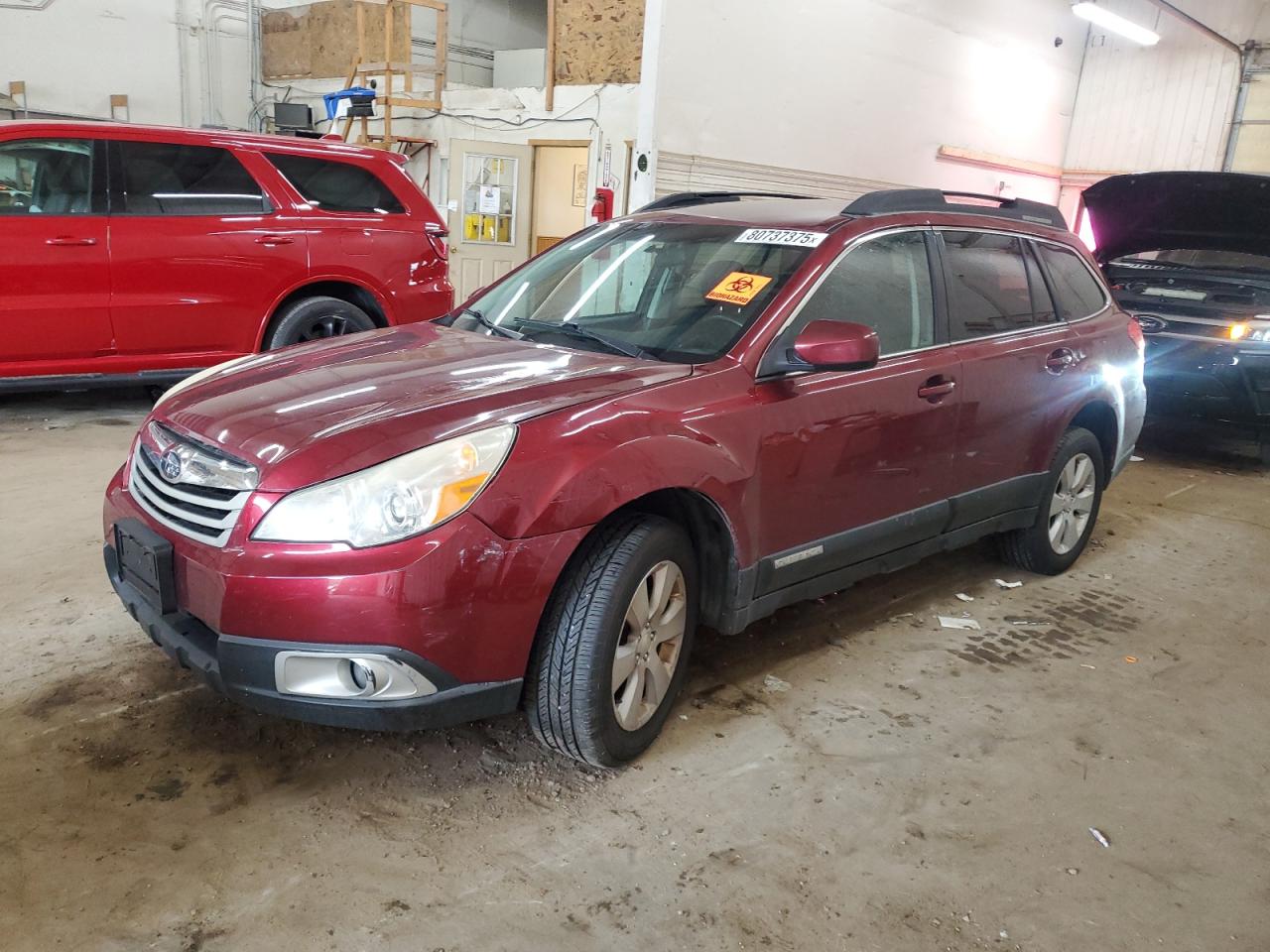 Lot #3248659261 2012 SUBARU OUTBACK 2.5I PREMIUM