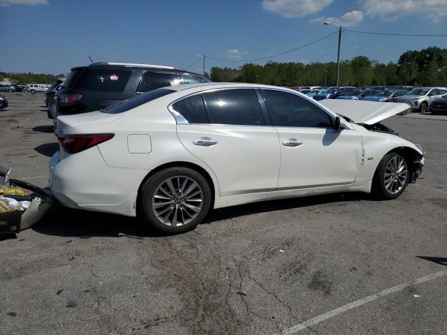 INFI Q50 LUXE 2018 white  gas JN1EV7AP4JM351017 photo #4