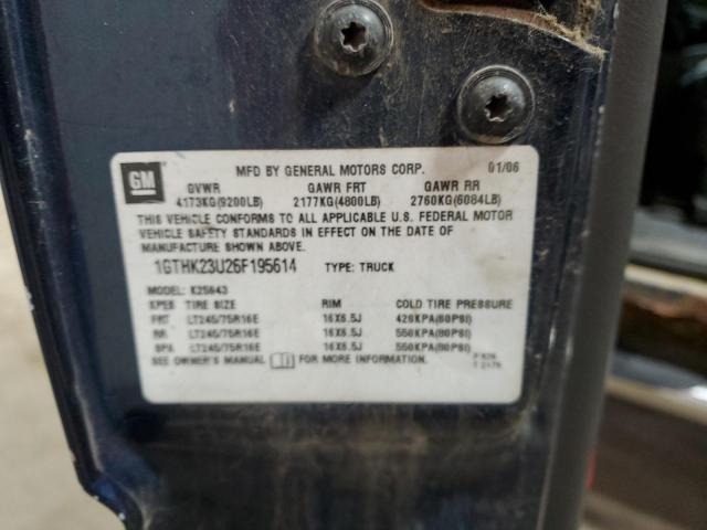 2006 GMC SIERRA K25 #3282350269