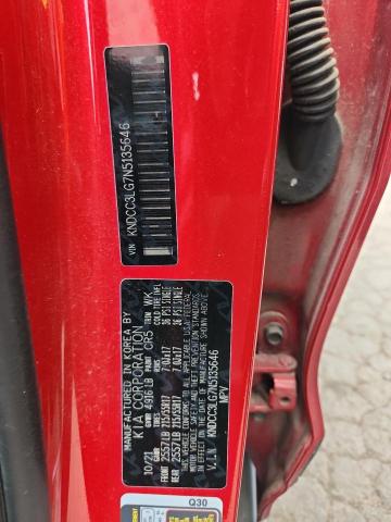 2022 KIA NIRO S KNDCC3LG7N5135646