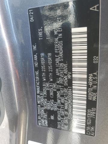2021 TOYOTA HIGHLANDER 5TDHARAH2MS008841