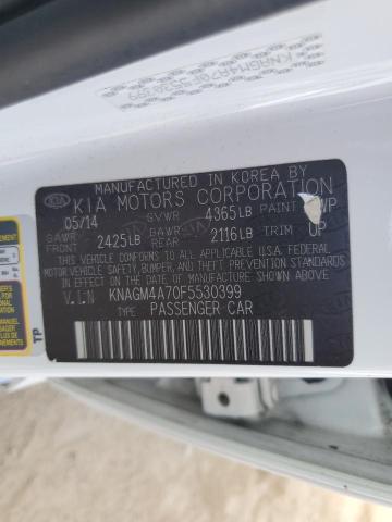 2015 KIA OPTIMA LX - KNAGM4A70F5530399