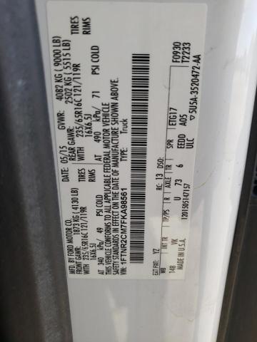 2015 FORD TRANSIT T- 1FTNR2CM7FKA98561