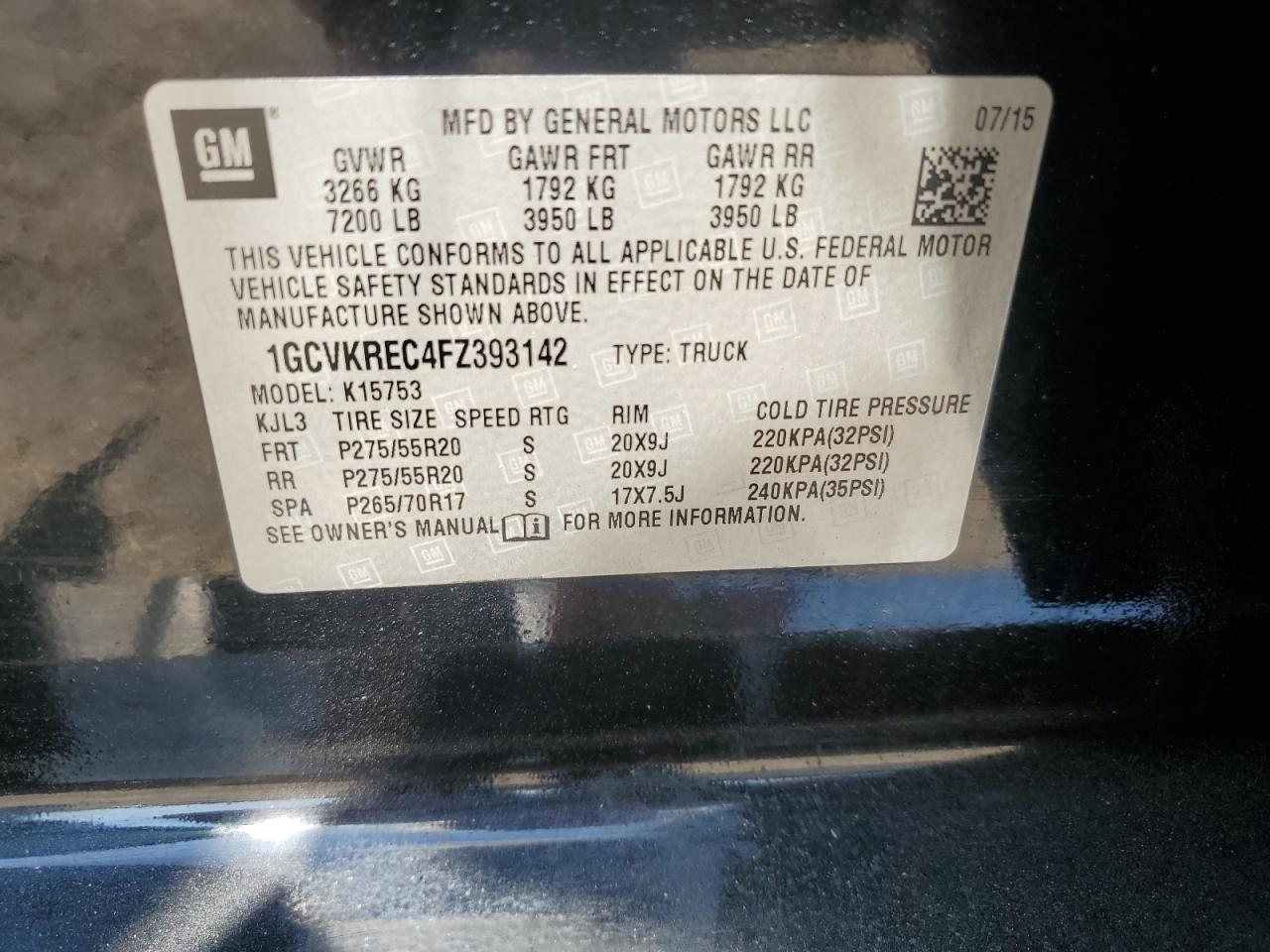 CHEVROLET SILVERADO K1500 LT