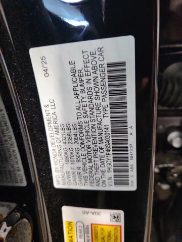 2025 HONDA ACCORD SE - 1HGCY1F46SA030141