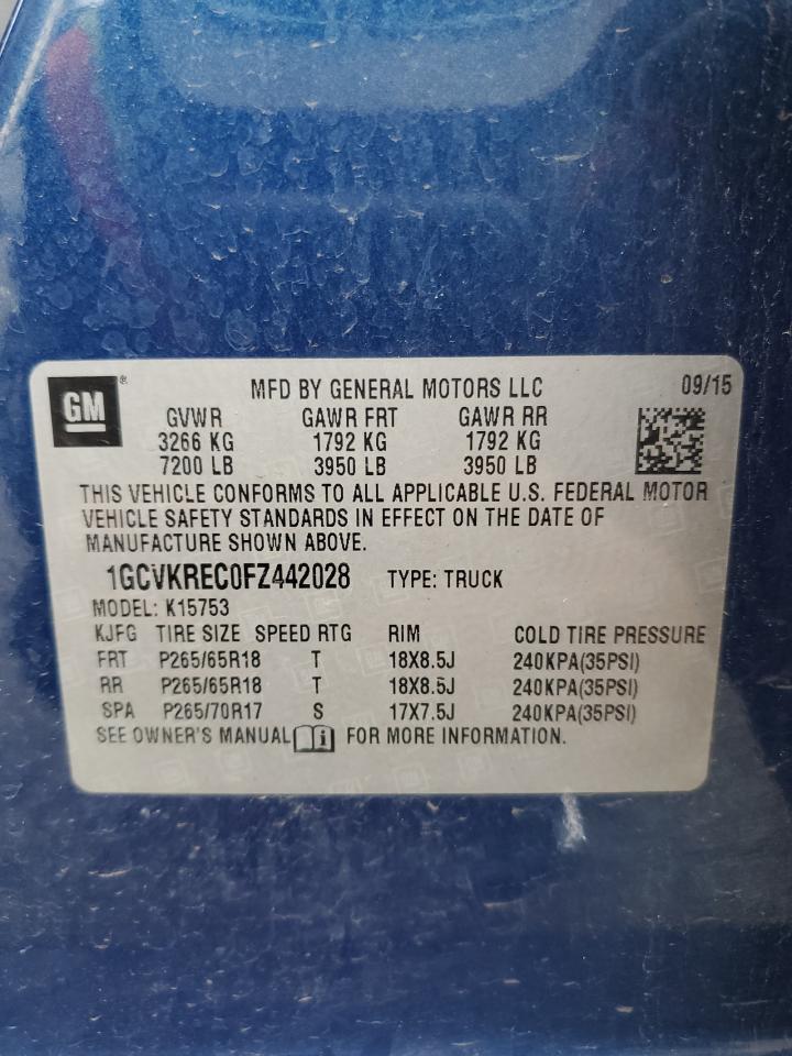 CHEVROLET SILVERADO K1500 LT