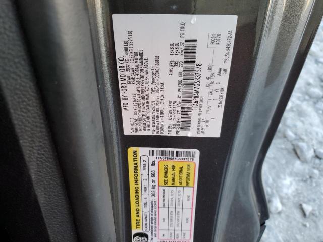 2016 FORD MUSTANG 1FA6P8AM7G5337578