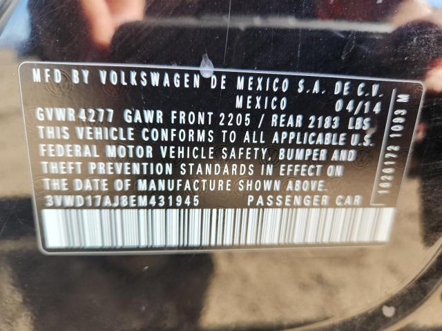 2014 VOLKSWAGEN JETTA SE #3236860501