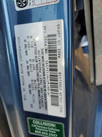 2017 MAZDA 3 GRAND TOURING JM1BN1W37H1124595