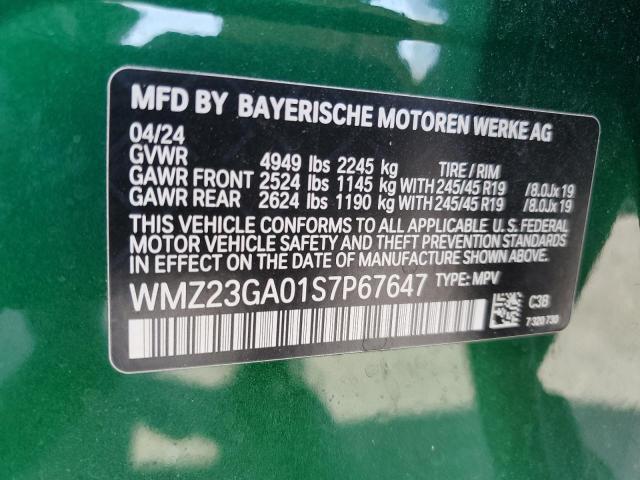 2025 MINI COUNTRYMAN - WMZ23GA01S7P67647