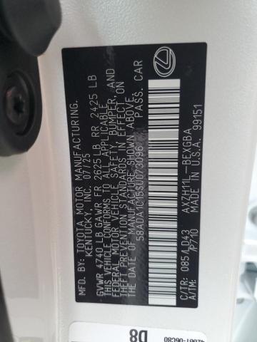 2025 LEXUS ES 300H BA 58ADA1C15SU073096