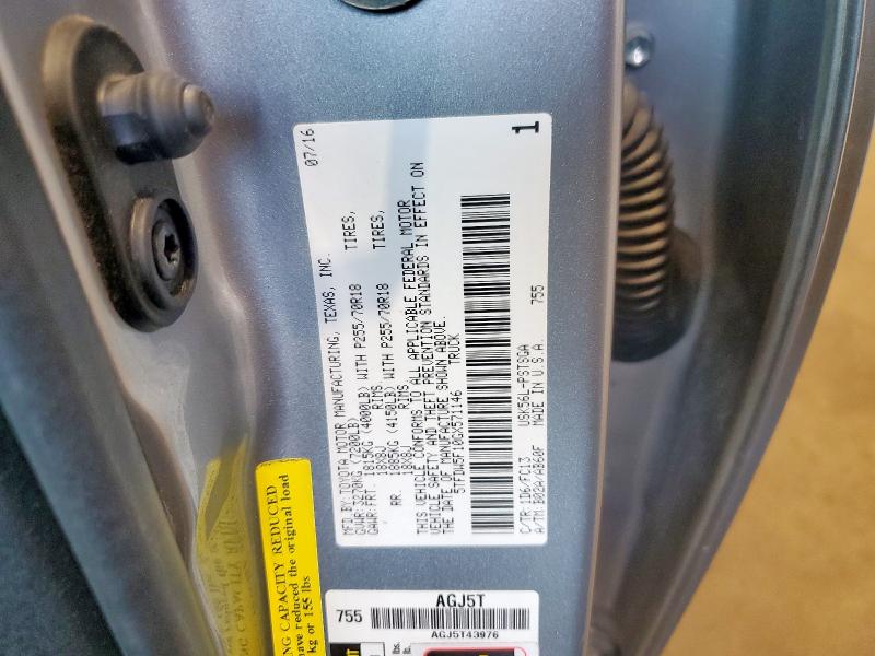 2016 TOYOTA TUNDRA CREWMAX SR5 5TFDW5F10GX571146