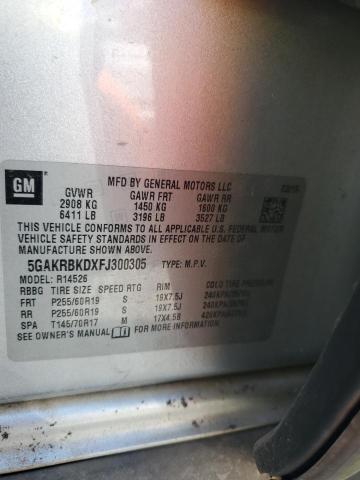 2015 BUICK ENCLAVE 5GAKRBKDXFJ300305