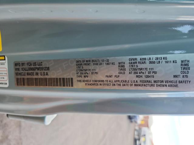 2023 JEEP WRANGLER 4XE 1C4JJXN66PW591238