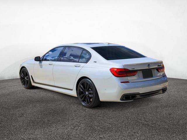 BMW M760 XI 2019 white  gas WBA7H6C50KG615043 photo #4
