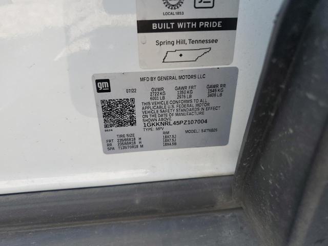 2023 GMC ACADIA SLE 1GKKNRL45PZ107004