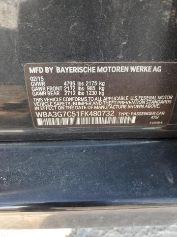 2015 BMW 328 XI WBA3G7C51FK480732