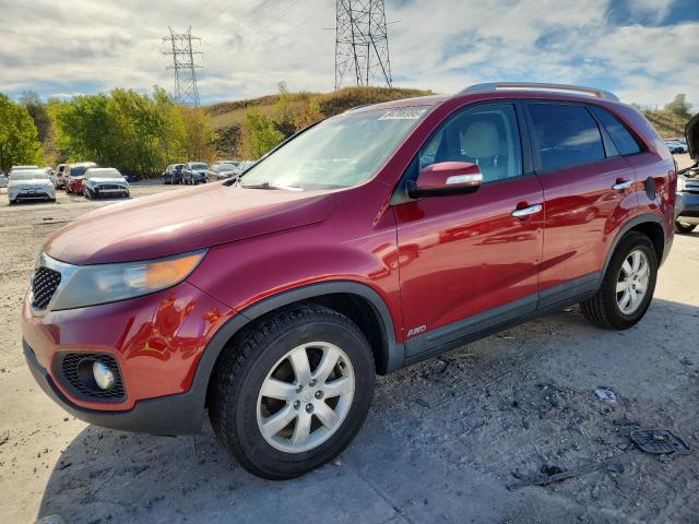 KIA SORENTO BA 2011 red  gas 5XYKTDA14BG054008 photo #1