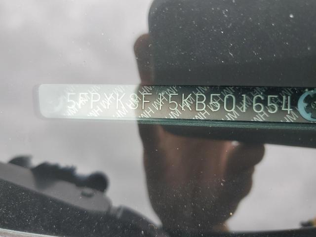 2019 HONDA RIDGELINE 5FPYK3F15KB501654