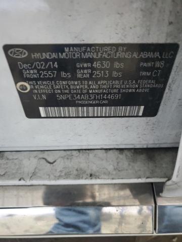 2015 HYUNDAI SONATA SPORT - 5NPE34AB3FH144691