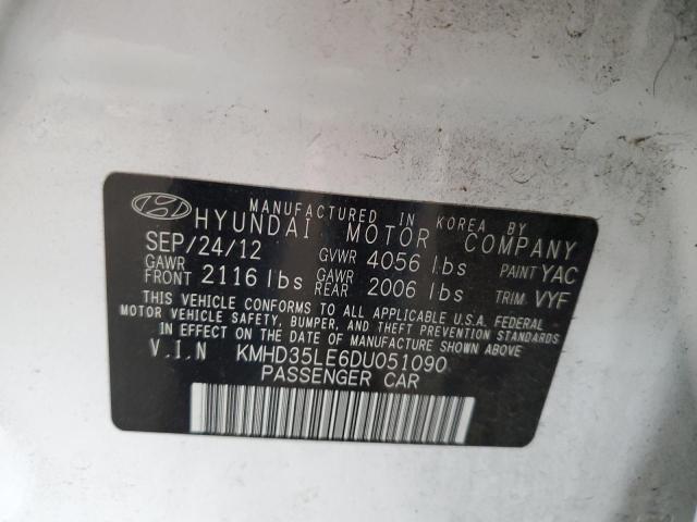 2013 HYUNDAI ELANTRA GT - KMHD35LE6DU051090
